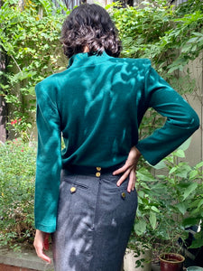 Vintage Sonia Rykiel Emerald Green Sweater