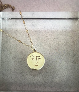 Mercurial Sassy Moon Necklace - FAIRLIGHT NYC