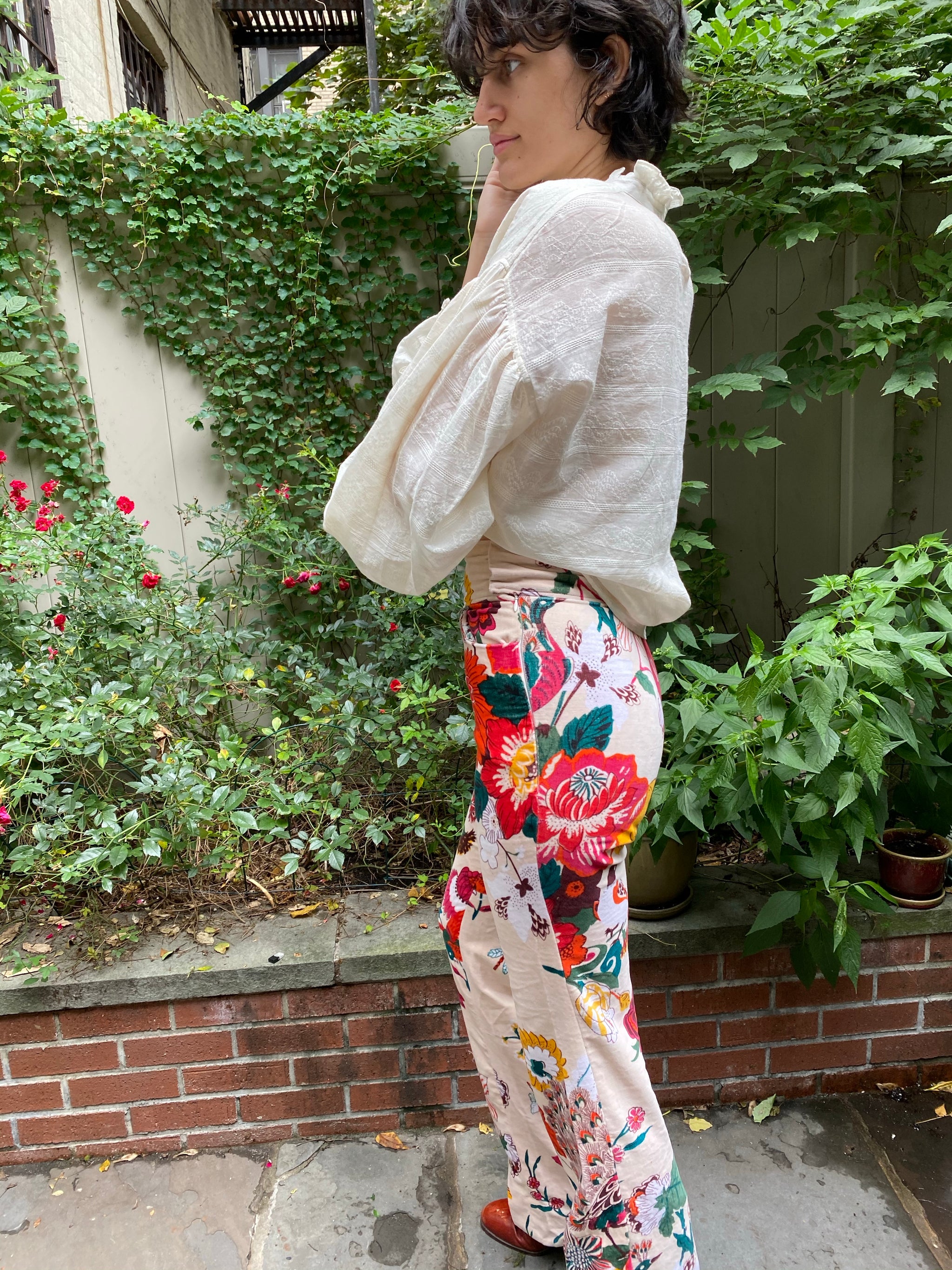 Alix of Bohemia Wide Leg Velvet Pants