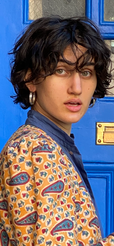 Asia Ingalls Silver Star Hoop Earrings