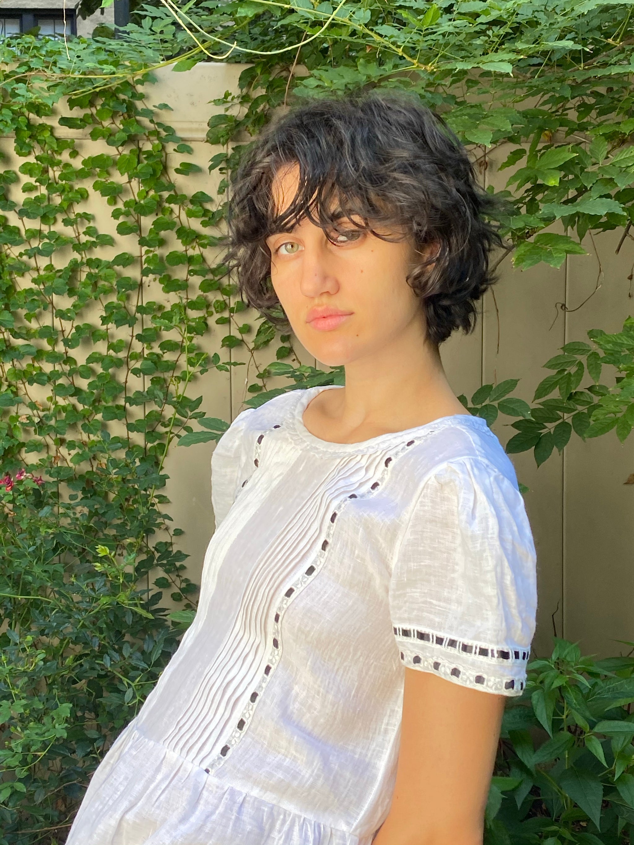 Alix of Bohemia Victoria Linen Dress