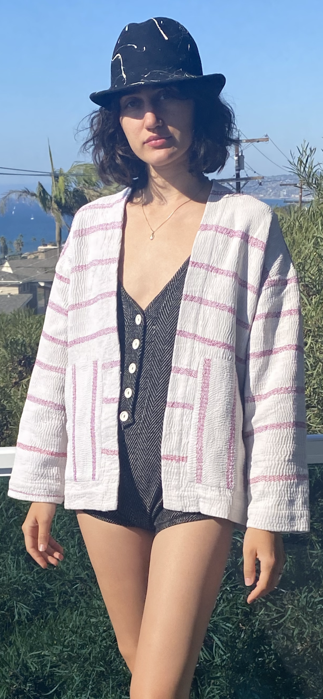 Alix of Bohemia One of a Kind Kantha Jacket